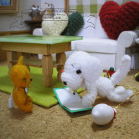 Prin’s Christmas preparation  プリンのクリスマス準備